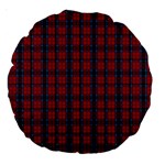 MacTavish Tartan Large 18  Premium Round Cushion