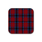 MacTavish Tartan Rubber Coaster (Square)