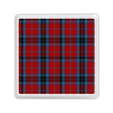 MacTavish Tartan Memory Card Reader with Storage (Square) from ArtsNow.com Front