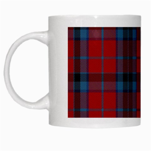 MacTavish Tartan White Mug from ArtsNow.com Left