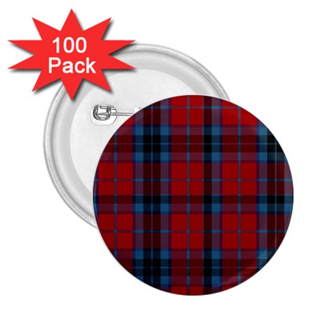 MacTavish Tartan 2.25  Button (100 pack) from ArtsNow.com Front