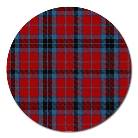 MacTavish Tartan Magnet 5  (Round) from ArtsNow.com Front