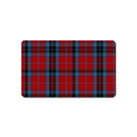 MacTavish Tartan Magnet (Name Card) from ArtsNow.com Front