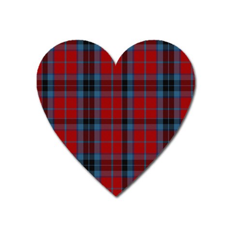 MacTavish Tartan Magnet (Heart) from ArtsNow.com Front