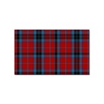 MacTavish Tartan Sticker Rectangular (10 pack)