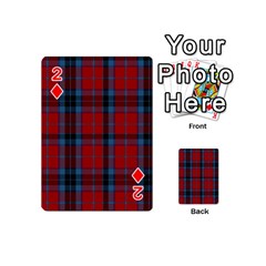 MacTavish Tartan Playing Cards 54 (Mini) from ArtsNow.com Front - Diamond2