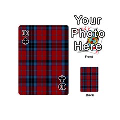 MacTavish Tartan Playing Cards 54 (Mini) from ArtsNow.com Front - Club10