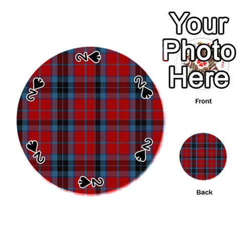 MacTavish Tartan Playing Cards 54 (Round) from ArtsNow.com Front - Spade2