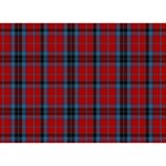 MacTavish Tartan Birthday Cake 3D Greeting Card (7x5)