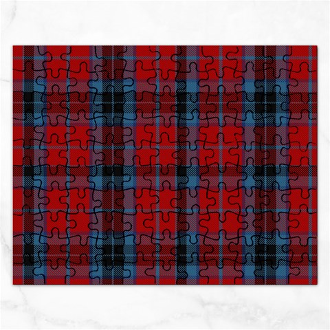MacTavish Tartan Jigsaw Puzzle (Rectangular) from ArtsNow.com Front