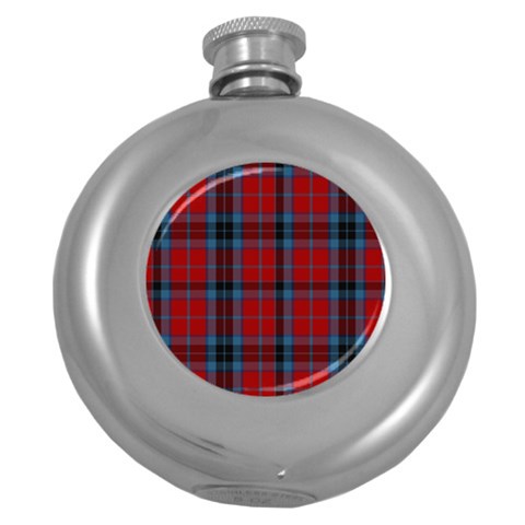 MacTavish Tartan Hip Flask (5 oz) from ArtsNow.com Front