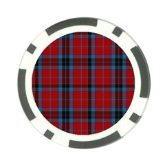MacTavish Tartan Poker Chip Card Guard (10 pack) from ArtsNow.com Back