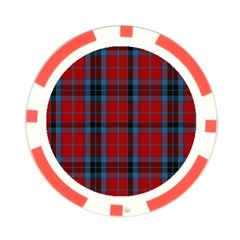 MacTavish Tartan Poker Chip Card Guard (10 pack) from ArtsNow.com Back