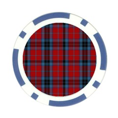 MacTavish Tartan Poker Chip Card Guard (10 pack) from ArtsNow.com Back