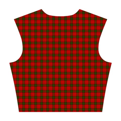 Maxwell Tartan Cotton Crop Top from ArtsNow.com Back