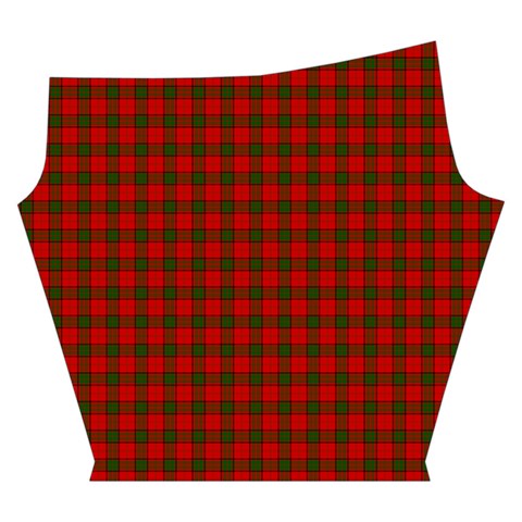 Maxwell Tartan Yoga Cropped Leggings from ArtsNow.com Left