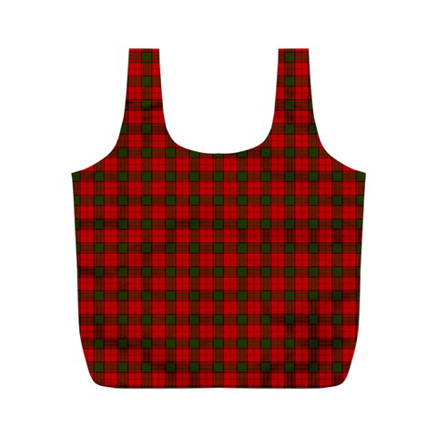 Maxwell Tartan Full Print Recycle Bag (M) from ArtsNow.com Front