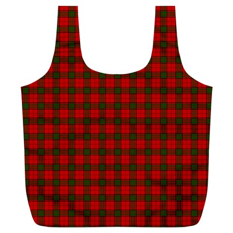 Maxwell Tartan Full Print Recycle Bag (XL) from ArtsNow.com Front