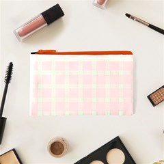 Maxwell Tartan Canvas Cosmetic Bag (XS) from ArtsNow.com Front