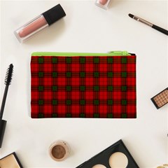 Maxwell Tartan Canvas Cosmetic Bag (XS) from ArtsNow.com Back