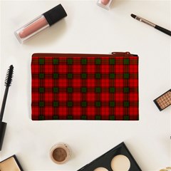 Maxwell Tartan Canvas Cosmetic Bag (XS) from ArtsNow.com Back