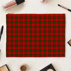 Maxwell Tartan Cosmetic Bag (XL) from ArtsNow.com Front