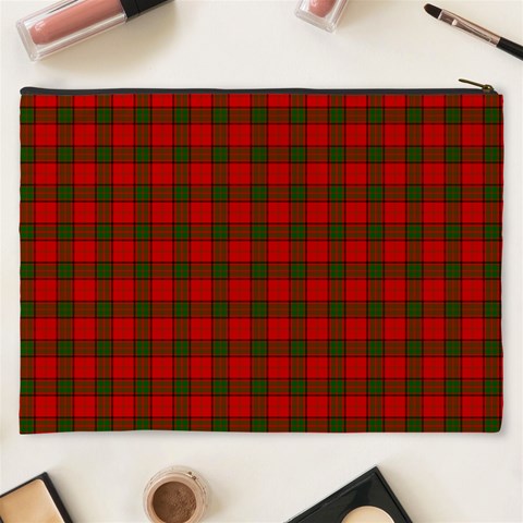 Maxwell Tartan Cosmetic Bag (XXXL) from ArtsNow.com Back