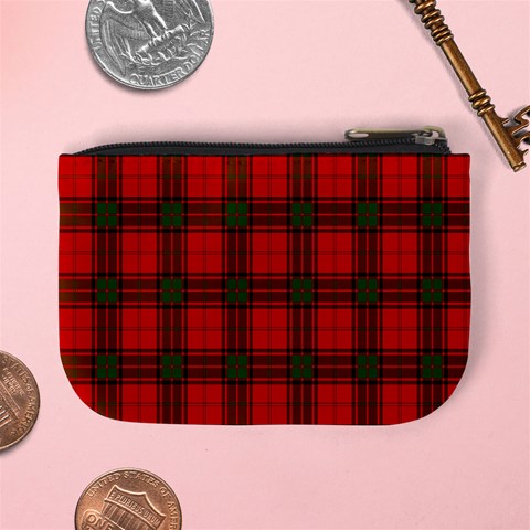 Maxwell Tartan Mini Coin Purse from ArtsNow.com Back