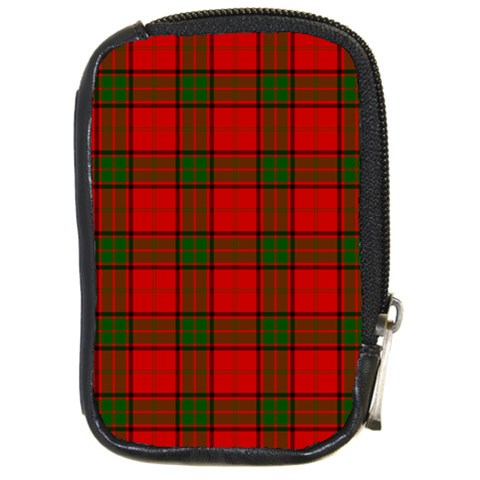 Maxwell Tartan Compact Camera Leather Case from ArtsNow.com Front
