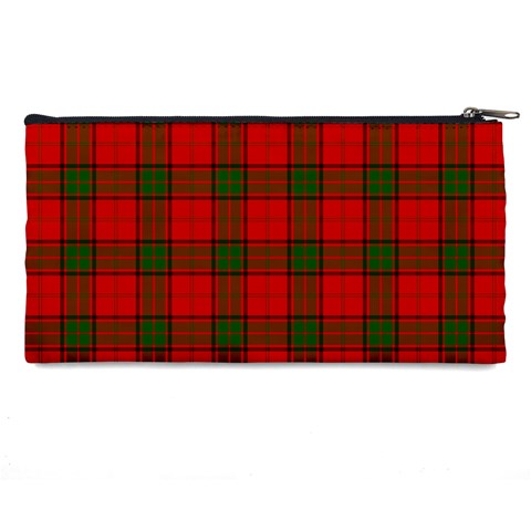 Maxwell Tartan Pencil Case from ArtsNow.com Back