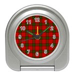Maxwell Tartan Desk Alarm Clock