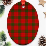 Maxwell Tartan Ornament (Oval)
