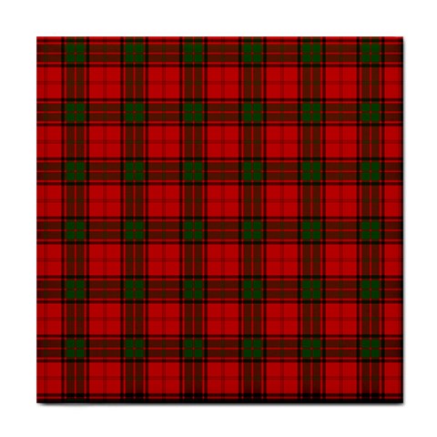 Maxwell Tartan Tile Coaster from ArtsNow.com Front