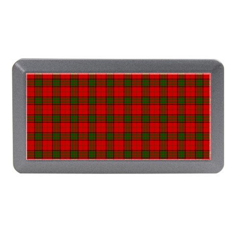 Maxwell Tartan Memory Card Reader (Mini) from ArtsNow.com Front