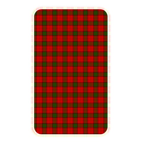Maxwell Tartan Memory Card Reader (Rectangular) from ArtsNow.com Front
