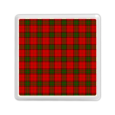 Maxwell Tartan Memory Card Reader with Storage (Square) from ArtsNow.com Front