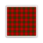 Maxwell Tartan Memory Card Reader with Storage (Square)