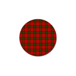 Maxwell Tartan Golf Ball Marker
