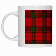 Maxwell Tartan White Mug from ArtsNow.com Left