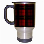 Maxwell Tartan Travel Mug (Silver Gray)