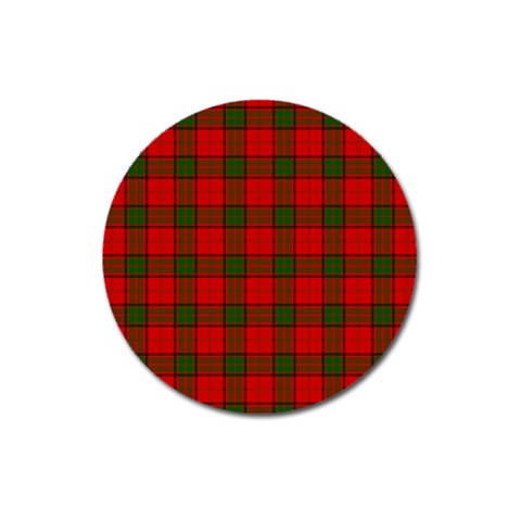 Maxwell Tartan Magnet 3  (Round) from ArtsNow.com Front