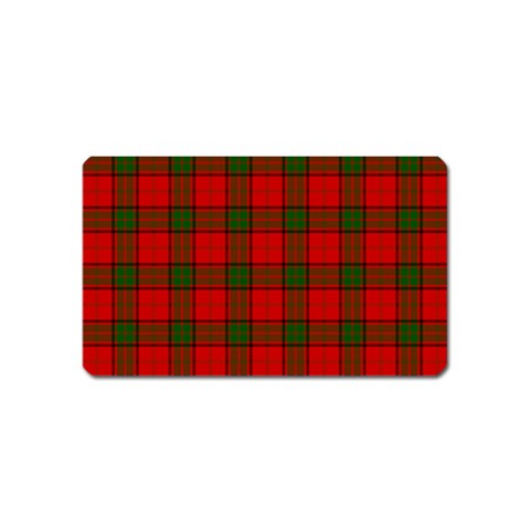 Maxwell Tartan Magnet (Name Card) from ArtsNow.com Front