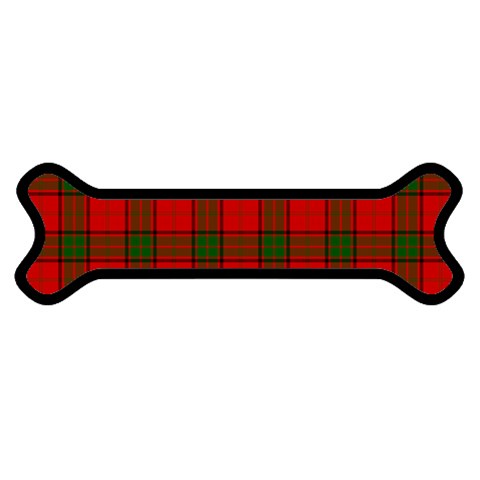 Maxwell Tartan Magnet (Dog Bone) from ArtsNow.com Front