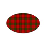 Maxwell Tartan Sticker Oval (10 pack)