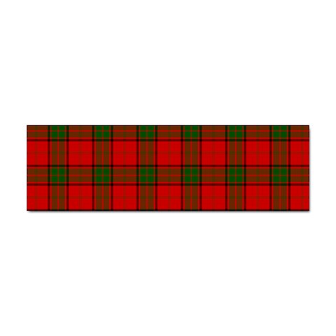 Maxwell Tartan Sticker Bumper (100 pack) from ArtsNow.com Front