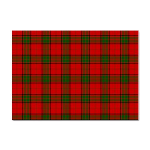 Maxwell Tartan Sticker A4 (10 pack) from ArtsNow.com Front