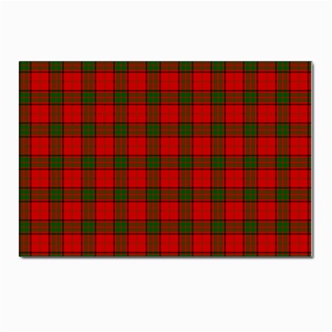 Maxwell Tartan Postcard 4 x 6  (Pkg of 10) from ArtsNow.com Front