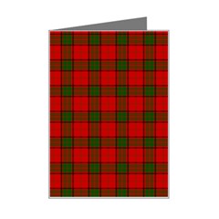 Maxwell Tartan Mini Greeting Card from ArtsNow.com Left
