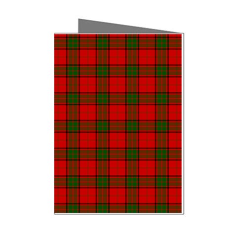 Maxwell Tartan Mini Greeting Cards (Pkg of 8) from ArtsNow.com Left