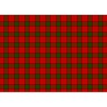 Maxwell Tartan Birthday Cake 3D Greeting Card (7x5)